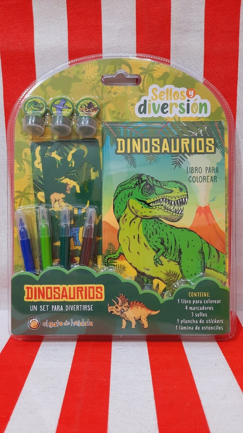 Set para divertirse Dinosaurios de Guadal