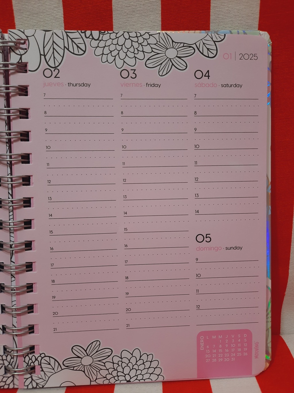 Agenda Moov 2024 The Coloring Planner