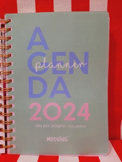 Agenda Magic 2024 - DIA x HOJA - 15 x 21 - Mooving - Libreria Pincelada