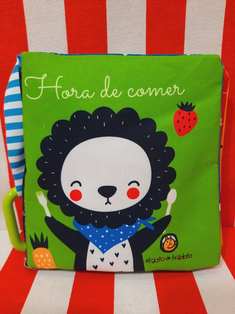 Libro de tela - Hora de Comer - Colección Upalala de Guadal