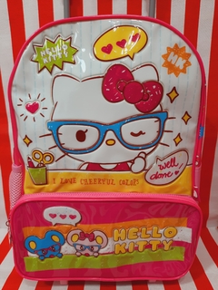 Mochila con carro 16" Hello Kitty de Wabro (025466) en internet