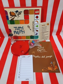 Juego TUTTI FRUTTI de Ruibal (763) - Libreria Pincelada