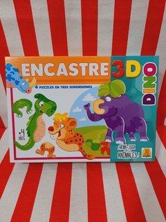 Juego Encastre Dino 3D de Implas (3055) - comprar online