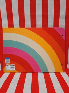 Carpeta Dibujo N°5 Rainbow de Mooving (013022) - tienda online