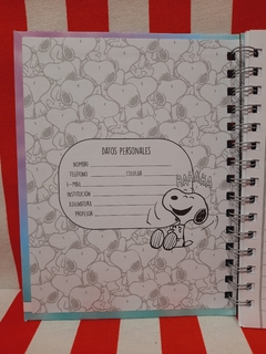 Cuaderno A5 Snoopy de Mooving (011864) - comprar online