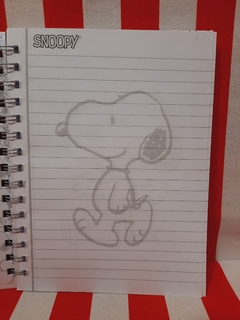 Cuaderno A5 Snoopy de Mooving (011864) en internet