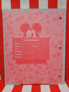 Carpeta Dibujo N°3 Mickey Mouse de Mooving (013017) en internet