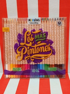 Lapices de Colores LOS MAS PINTONES x 24 de Mooving (019388)