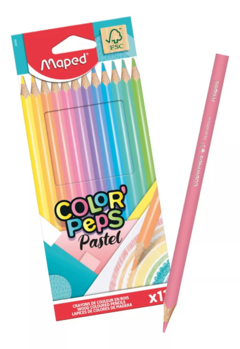 Lapices PASTEL Color Peps x 12 de Maped (023436)