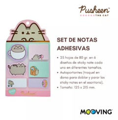 Set de Notas Adhesivas PUSHEEN - 2072100502 - MOOVING (026503) - comprar online