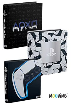 Carpeta Escolar PLAYSTATION 2025 - MOOVING - 7799133001055