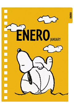 Agenda SNOOPY 2025 - DIA x HOJA - 14 x 20 - Mooving (025272) - Libreria Pincelada