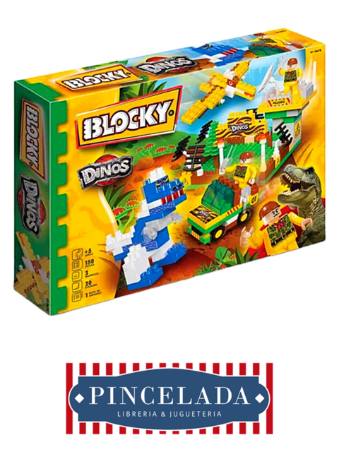 Blocky Dinosaurios x 150 piezas