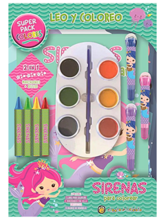 Set para colorear, Sirenas de Guadal (2975)