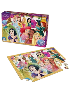 Rompecabezas Princesas Disney 3D x 100 piezas de Tapimovil 316740
