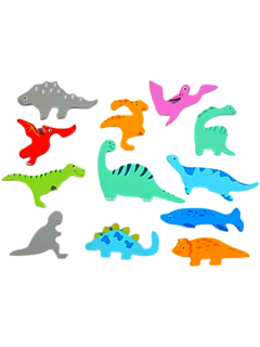 Bloques de Encastre Dinosaurios de CUBETA TOYS en internet