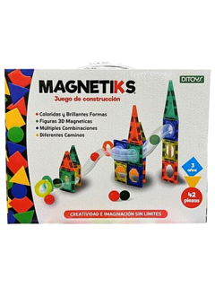 Juego de construccion MAGNETIKS x 42 piezas de Ditoys (012280)