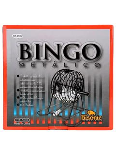 Juego Bingo Metalico de Bisonte (008332)