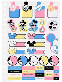 Agenda Mickey Mouse 2024 - 2º DIAS x HOJA - 15 x 21 - Mooving - tienda online