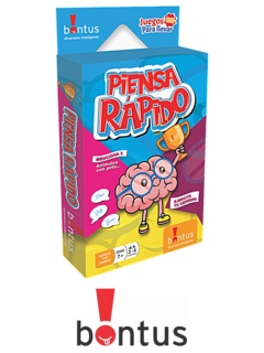 Juego Piensa Rapido - BONTUS - 7798155605548