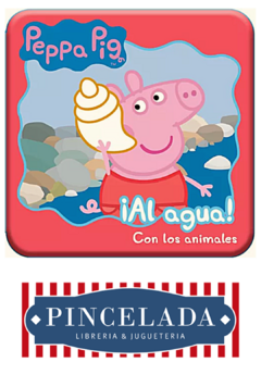 Libro Peppa Pig ¡Al agua! Con los animales de Guadal (3444)