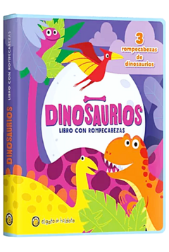 Libro Dinosaurios, Colección Piecitas de goma de Guadal (3564) - comprar online