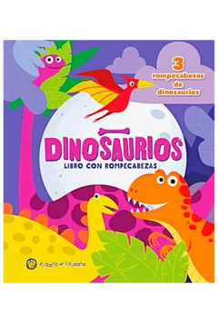 Libro Dinosaurios, Colección Piecitas de goma de Guadal (3564)