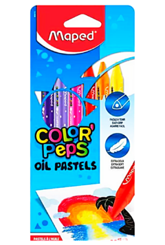Crayones al Oleo x 12 de Maped (87800)