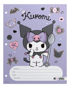 Separadores N°3 KUROMI 2025 x 6 - MOOVING - 7799133021404 - Libreria Pincelada