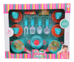 Set de Cocina x 18 piezas de Juliana (6127) - comprar online