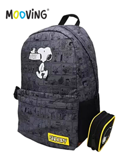 Mochila Espalda 18" SNOOPY COMIC - MOOVING - 7799133019746