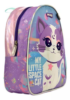 Mochila Espalda Jardin 12" Cat Love Lila - PHI PHI TOYS - 7799035251046 - Libreria Pincelada