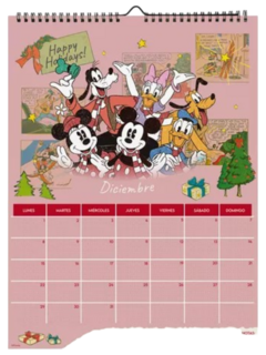 Calendario Mickey y sus amigos 2025 - MENSUAL - Mooving - (026892) en internet