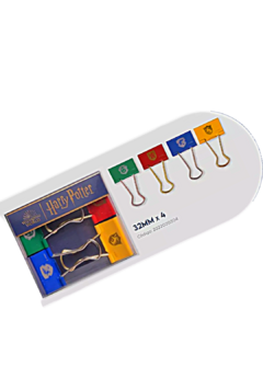 Binder Clips Harry Potter x4 de Mooving (025070) - comprar online