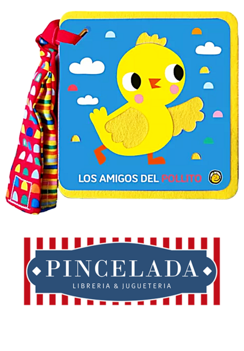 Libro Los Amigos del Pollito, Coleccion Amigos de felpa de Guadal (3480)