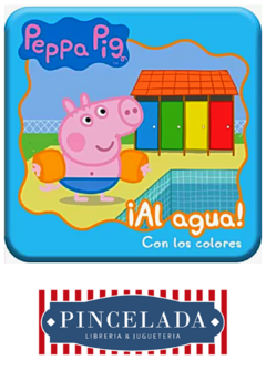 Libro Peppa Pig ¡Al agua! Con los colores de Guadal (3446)