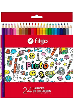 Lápices de Colores x 24 de Filgo (35150)