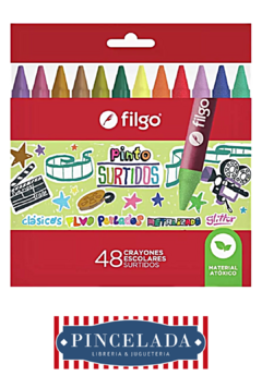 Crayones de cera PINTO x 48 de FILGO (36220) en internet
