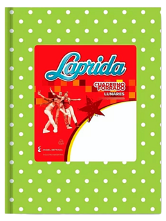 Cuaderno N°1 LUNARES x 50 Hojas Rayadas LAPRIDA (008108) - Libreria Pincelada