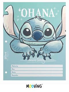 Separadores N°3 STITCH x 6 - MOOVING - 7799133014413