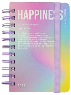 Agenda Dictio Pastel 2025 - 2 DIAS x HOJA - 10 x 15 - Mooving - (013896) - comprar online