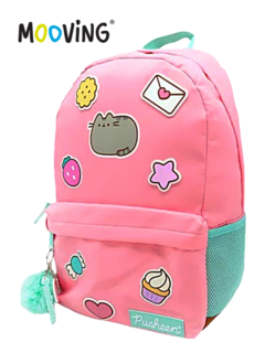 Mochila Espalda 18" PUSHEEN PATCH - MOOVING - 7799133019739