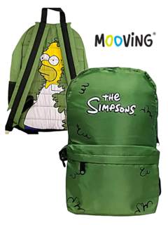 Mochila Espalda 18" SIMPSONS GREEN HOMERO - MOOVING - 7799133019616