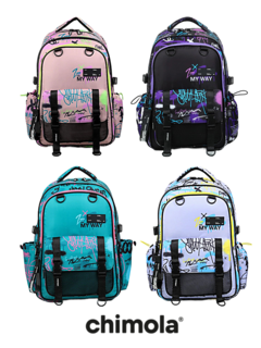 Mochila Espalda 18" GRAFFITI - CHIMOLA - 7798218140269