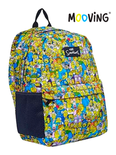 Mochila Espalda 18" SIMPSONS COMIC- MOOVING - 7798356616671