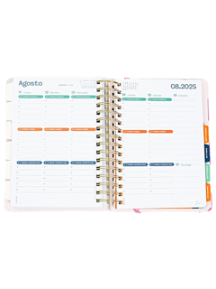 Agenda Docente 2025 - SEMANAL - 15 x 21 - FW - (69530) - tienda online