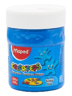 Temperas en pote COLOR`PEPS x 250 ml - MAPED - 002860 - tienda online