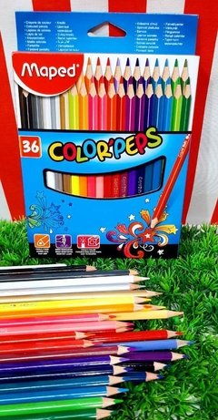 Lápices de Colores x 36 COLOR´PEPS Star - MAPED - 3154148320173 en internet