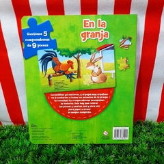 Libro mas Rompecabezas: En la Granja de Manolito - Libreria Pincelada