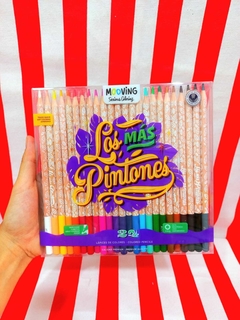 Lapices de Colores LOS MAS PINTONES x 24 de Mooving (019388) - comprar online